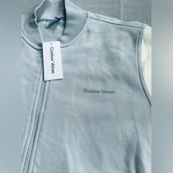 Outdoor Voices Pickup Bomber Sweatshirt New - Picture 5 of 9